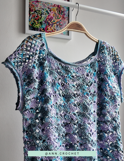 🧶 Curso Grabado: Blusa Aurora – Disponible para todo el mundo