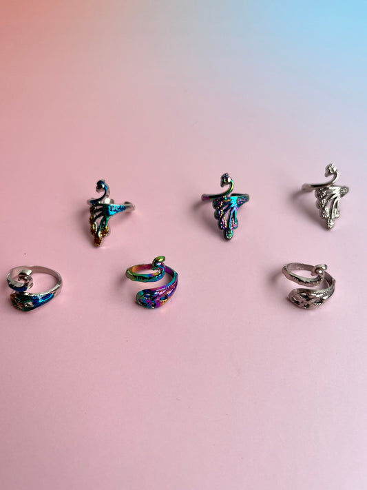 Anillos para tejedoras